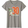 imageStar Wars Yoda 30th Birthday TShirtSlate Grey
