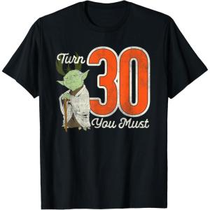 imageStar Wars Yoda 30th Birthday TShirtBlack