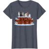 imageStar Wars Character Birthday Cake TShirtHeather Blue