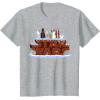 imageStar Wars Character Birthday Cake TShirtHeather Grey