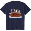 imageStar Wars Character Birthday Cake TShirtNavy Blue