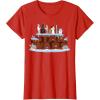 imageStar Wars Character Birthday Cake TShirtRed