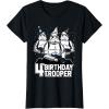 imageStar Wars Stormtrooper Party Hats Trio 4th Birthday Trooper TShirtBlack