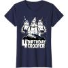 imageStar Wars Stormtrooper Party Hats Trio 4th Birthday Trooper TShirtNavy Blue