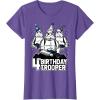 imageStar Wars Stormtrooper Party Hats Trio 4th Birthday Trooper TShirtPurple Heather