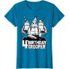 imageStar Wars Stormtrooper Party Hats Trio 4th Birthday Trooper TShirtSapphire Blue