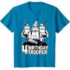 imageStar Wars Stormtrooper Party Hats Trio 4th Birthday Trooper TShirtSapphire Blue