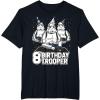 imageStar Wars Stormtrooper Party Hats Trio 8th Birthday Trooper TShirtBlack