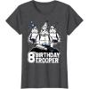 imageStar Wars Stormtrooper Party Hats Trio 8th Birthday Trooper TShirtDark Heather Grey