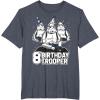 imageStar Wars Stormtrooper Party Hats Trio 8th Birthday Trooper TShirtHeather Blue
