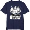 imageStar Wars Stormtrooper Party Hats Trio 8th Birthday Trooper TShirtNavy Blue