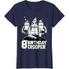 imageStar Wars Stormtrooper Party Hats Trio 8th Birthday Trooper TShirtNavy Blue