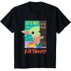 imageStar Wars The Mandalorian The Child Funny Its My Birthday TShirtBlack