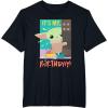 imageStar Wars The Mandalorian The Child Funny Its My Birthday TShirtBlack