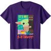 imageStar Wars The Mandalorian The Child Funny Its My Birthday TShirtPurple