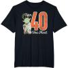 imageStar Wars Yoda 40th Birthday TShirtBlack
