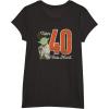 imageStar Wars Yoda 40th Birthday TShirtBlack