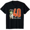 imageStar Wars Yoda 40th Birthday TShirtBlack