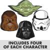 imageUnique Star Wars Masks ampamp Button  Pack of 16  Star Wars Party Decorations  Star Wars Birthday Decorations  Star Wars Party Favors  16 Pack