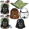 imageUnique Star Wars Masks ampamp Button  Pack of 16  Star Wars Party Decorations  Star Wars Birthday Decorations  Star Wars Party Favors  16 Pack