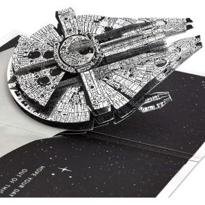 imageHallmark Star Wars Pop Up Birthday or Congratulations Card Baby Yoda May the 4th Signature Paper Wonder 3D CardPop Up  Star Wars