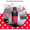 imageCorkcicle x Star Wars Darth Vader Sport Canteen Insulated Tumbler 16 oz  Reusable Water Bottle Keeps Beverages Cold for 25 Hours ampamp Hot 12 Hours  Cupholder Friendly Tumbler with ScrewOn CapMinnie Mouse Polka Dot