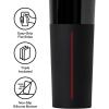 imageCorkcicle x Star Wars Darth Vader Sport Canteen Insulated Tumbler 16 oz  Reusable Water Bottle Keeps Beverages Cold for 25 Hours ampamp Hot 12 Hours  Cupholder Friendly Tumbler with ScrewOn CapDarth Vader