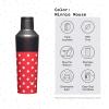 imageCorkcicle x Star Wars Darth Vader Sport Canteen Insulated Tumbler 16 oz  Reusable Water Bottle Keeps Beverages Cold for 25 Hours ampamp Hot 12 Hours  Cupholder Friendly Tumbler with ScrewOn CapMinnie Mouse Polka Dot
