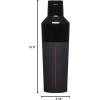 imageCorkcicle x Star Wars Darth Vader Sport Canteen Insulated Tumbler 16 oz  Reusable Water Bottle Keeps Beverages Cold for 25 Hours ampamp Hot 12 Hours  Cupholder Friendly Tumbler with ScrewOn CapDarth Vader