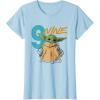 imageStar Wars The Mandalorian The Child Kids 9th Birthday TShirtBaby Blue