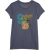 imageStar Wars The Mandalorian The Child Kids 9th Birthday TShirtHeather Blue