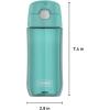 imageTHERMOS FUNTAINER 16 Ounce Plastic Hydration Bottle with Spout MANDALORIANAqua