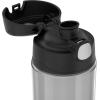 imageTHERMOS FUNTAINER 16 Ounce Plastic Hydration Bottle with Spout MANDALORIANBlack