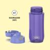 imageTHERMOS FUNTAINER 16 Ounce Plastic Hydration Bottle with Spout MANDALORIANLavender