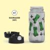 imageTHERMOS FUNTAINER 16 Ounce Plastic Hydration Bottle with Spout MANDALORIANMinecraft