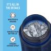 imageTHERMOS FUNTAINER 16 Ounce Plastic Hydration Bottle with Spout MANDALORIANNavy