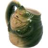 imageVandor 55695 Star Wars Jabba the Hutt Shaped Ceramic Soup Coffee Mug 20 oz Multicolor