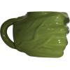 imageVandor Marvel Captain America Shaped Ceramic Soup Coffee Mug Cup 20 Ounce XLarge Pack of 1Hulk Fist