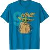 imageStar Wars The Mandalorian The Child Kids 9th Birthday TShirtSapphire Blue