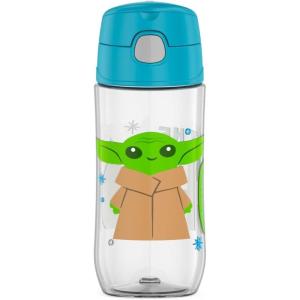 imageTHERMOS FUNTAINER 16 Ounce Plastic Hydration Bottle with Spout MANDALORIANMandalorian