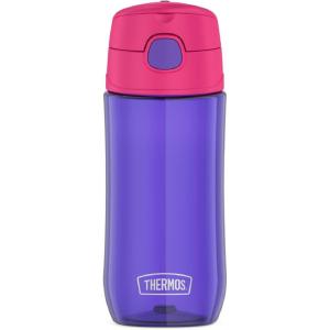 imageTHERMOS FUNTAINER 16 Ounce Plastic Hydration Bottle with Spout MANDALORIANPurple