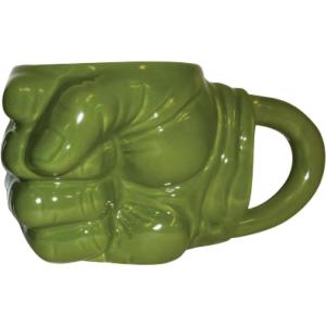 imageVandor Marvel Captain America Shaped Ceramic Soup Coffee Mug Cup 20 Ounce XLarge Pack of 1Hulk Fist