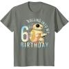 imageStar Wars BB8 ampamp DO Rolling Into My 6th Birthday TShirtOlive Heather