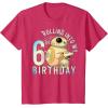 imageStar Wars BB8 ampamp DO Rolling Into My 6th Birthday TShirtRed Heather