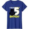 imageStar Wars Darth Vader 5th Birthday TShirt TShirtRoyal Blue