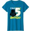 imageStar Wars Darth Vader 5th Birthday TShirt TShirtSapphire Blue