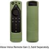 imageStar Wars The Mandalorian Remote Cover for Fire TV Alexa Voice Remote Gen 2 Grogu Green
