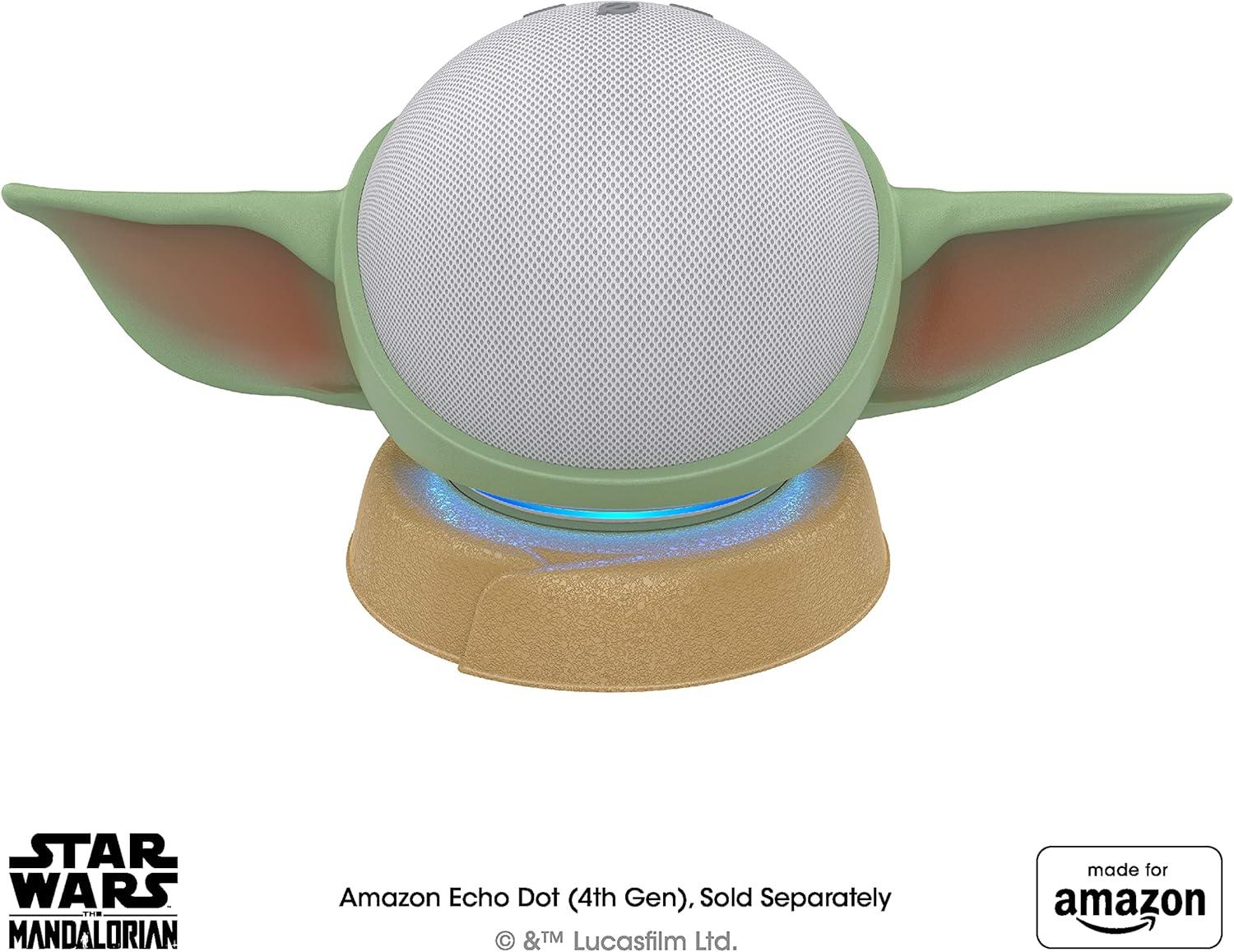 imageAll New Made for Amazon featuring The Mandalorian Baby Grogu inspired Stand for Amazon Echo Dot 4th ampamp 5th Gen