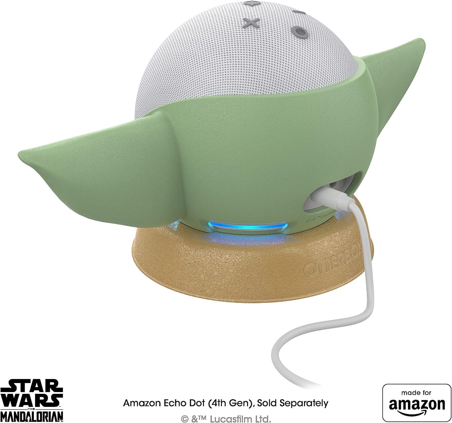 imageAll New Made for Amazon featuring The Mandalorian Baby Grogu inspired Stand for Amazon Echo Dot 4th ampamp 5th Gen