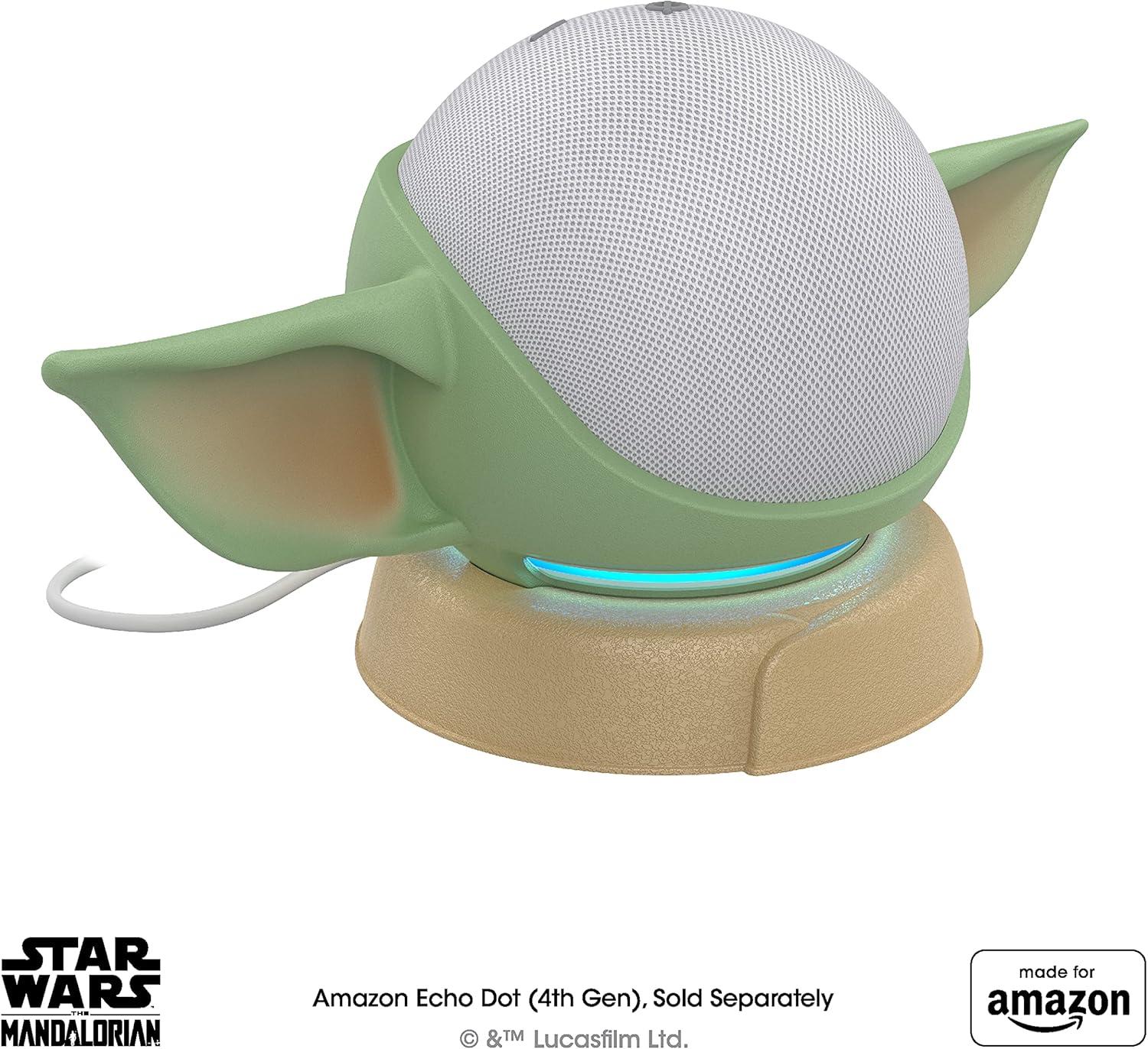 imageAll New Made for Amazon featuring The Mandalorian Baby Grogu inspired Stand for Amazon Echo Dot 4th ampamp 5th Gen